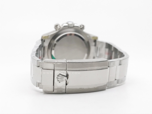 Daytona 126500 904L CER SS/SS White/Stk RCF A4131