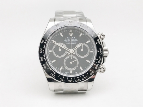 Daytona 126500 904L CER SS/SS Black/Stk RCF A4131