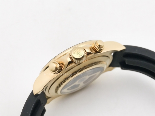 Daytona 126518 CER YG/RU Gold/Blk/Stk GDF A3836