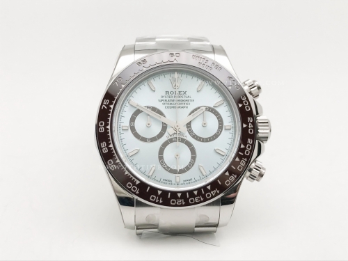 Daytona 126506 904L Brn CER/SS I-Blu/Stk RCF A4131