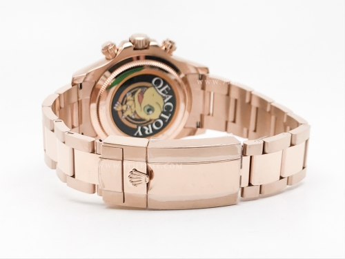 Daytona 126505 RG/RG Blk/RG/Dia 904L QF V5 SH4131