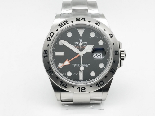 Explorer II 226570 904L SS/SS Blk C+F VR3285 CHS