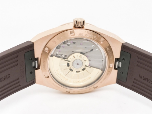 Overseas 4500V RG/RU White PPF A2813 Cal5100