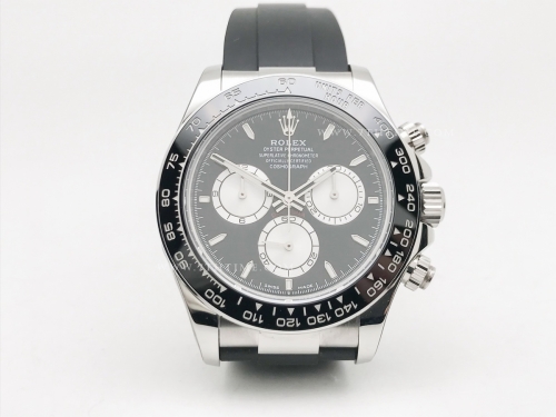 Daytona 126519LN 904L SS/RU Blk/Silv/Stk RCF A4131