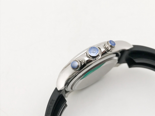 Daytona 126519LN 904L SS/RU Blk/Silv/Dia RCF A4131