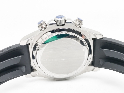 Daytona 126519LN 904L SS/RU Blk/Silv/Dia RCF A4131