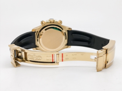 Daytona 126518LN CER YG/RU Gold/Blk/Stk RCF A4131