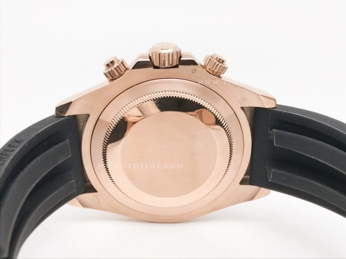 Daytona 116515 CER RG/RU Blk/Gold/Stk GDF A3836