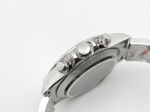 Daytona 116520 904L SS/SS Wht/Stk GMF A7750