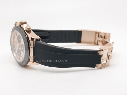 Daytona 116515 CER RG/RU Gold/Blk/Stk GDF A3836