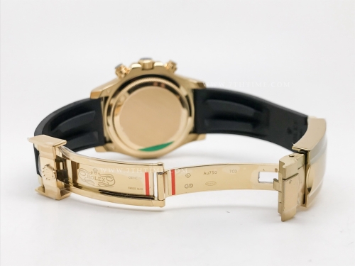 Daytona 126518LN CER YG/RU Blk/Gold/Stk RCF A4131