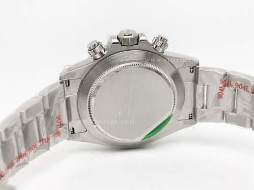 Daytona 116520 904L SS/SS Wht/Stk GMF A7750