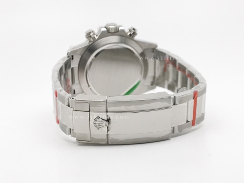 Daytona 116520 904L SS/SS Wht/Stk GMF A7750