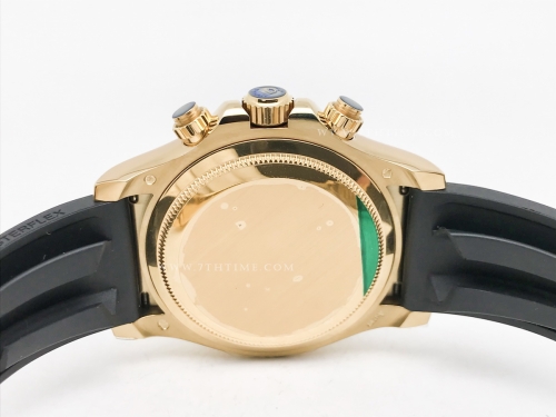 Daytona 126518LN CER YG/RU Blk/Gold/Dia RCF A4131