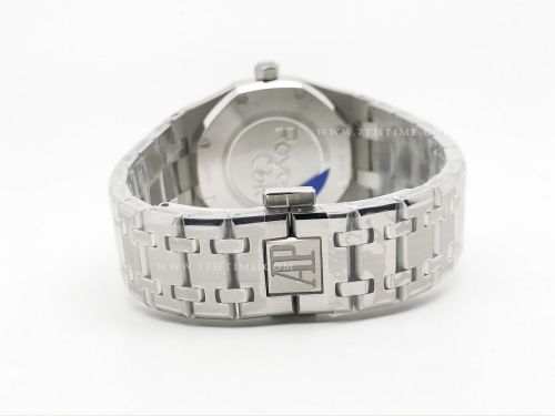 Royal Oak Ladies 67651ST Dia SS/SS Blue/Stk ZF Sw Qtz
