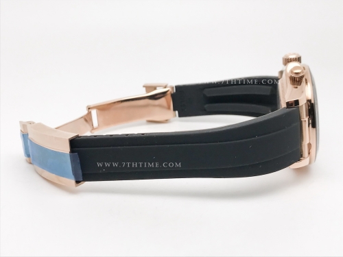 Daytona 116505 DIS CER RG/RU Blk/G/Stk GDF A3836