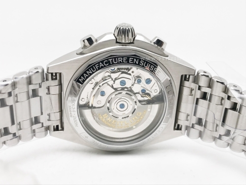 Chronomat B01 V2 SS/SS Blk/Silv/Stk TF Asia 7750