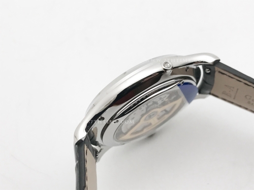 Master Ultra Thin Moonphase SS/LE Blue APSF A925