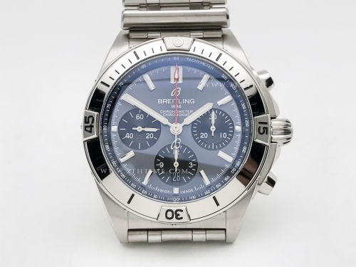 Chronomat B01 V2 SS/SS Blue/Blk/Stk TF Asia 7750