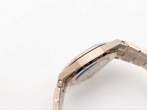 Royal Oak Ladies 67650OR RG/RG Blue/Stk ZF Sw Qtz