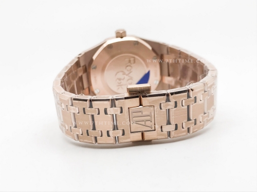 Royal Oak Ladies 67650OR RG/RG Blue/Stk ZF Sw Qtz