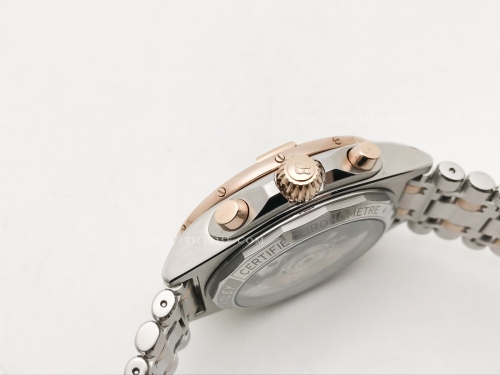 Chronomat B01 V2 RG/SS Blue/Stk TF Asia 7750