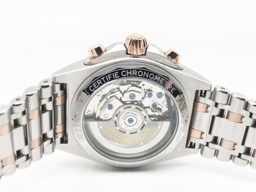 Chronomat B01 V2 RG/SS Blue/Stk TF Asia 7750