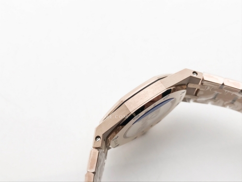 Royal Oak Ladies 67650OR RG/RG Brn/Stk ZF Sw Qtz