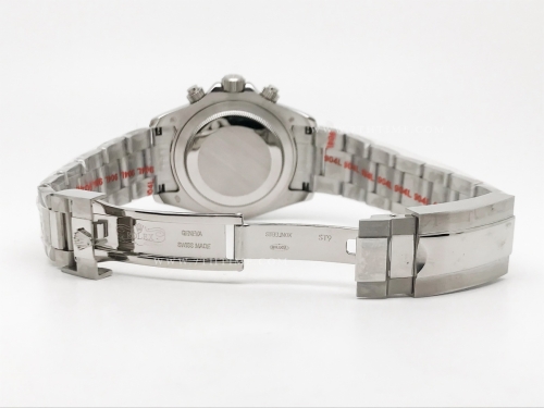 Daytona 126509 CER SS/SS Wht/Blk/Stk GDF A3836