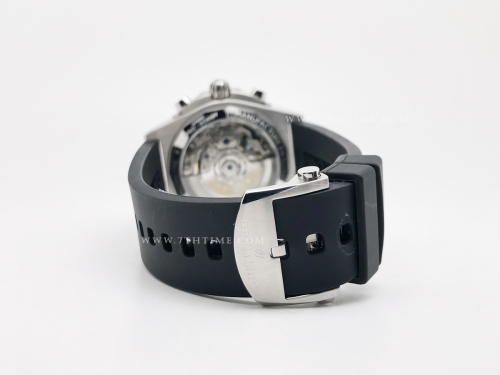 Chronomat B01 V2 SS/RU Blk/Silv/Stk TF Asia 7750