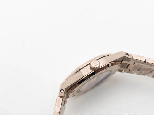 Royal Oak Ladies 67651OR Dia RG/RG RG/Stk ZF Sw Qtz