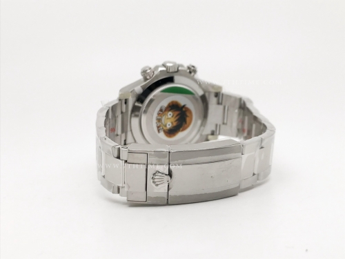 Daytona 116506 904L Brn CER/SS I-Blu/Stk Clean A4130