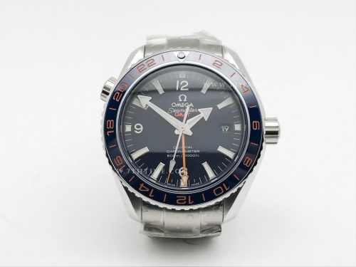 Planet Ocean 600M GMT Blue SS/SS Blue BLS A8906