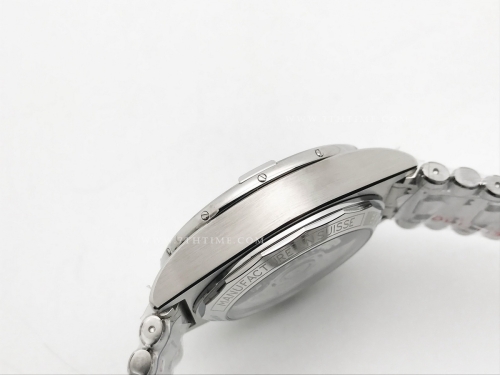 Chronomat B01 Ireland SS/SS Grn/Stk BLS Asia 7750