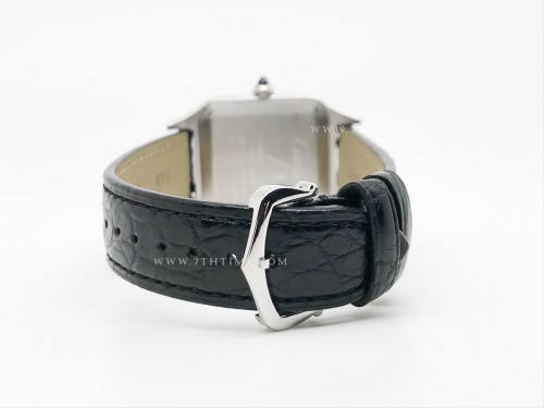 Santos De Cartier 32mm Mens RG/SS/LE Wht OKF Sw Qtz