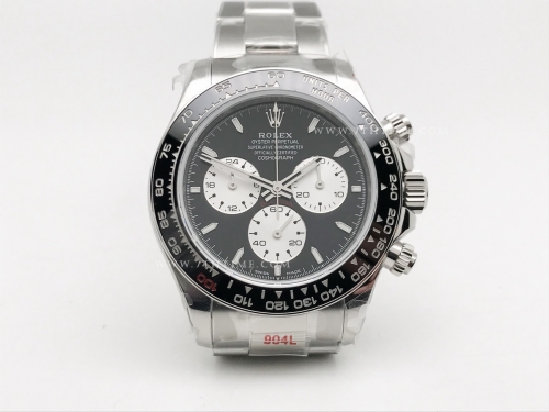 Daytona 126529 WG/WG Blk/Stk 904L QF V5 SH4132