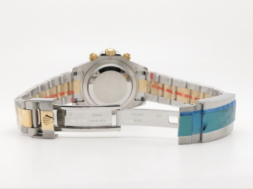 Daytona 116523 YG/SS Gold/Blk/Stk GDF A3836