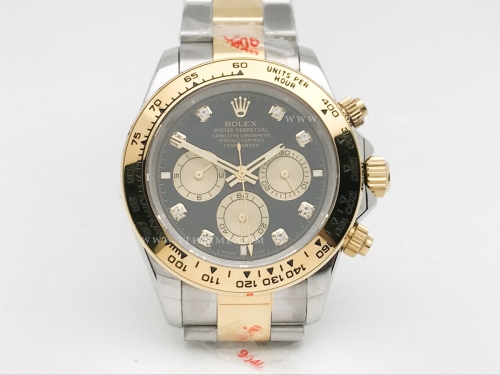 Daytona 126503 DIS YG/SS Blk/Gold/Dia GDF A3836