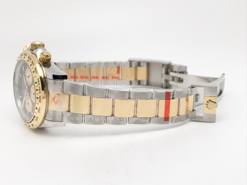 Daytona 126503 DIS YG/SS Blk/Gold/Stk GDF A3836