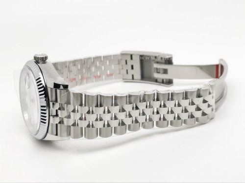 DJ 36mm Jub Flt 904L SS/SS Wht/Rm AR+ VR3235