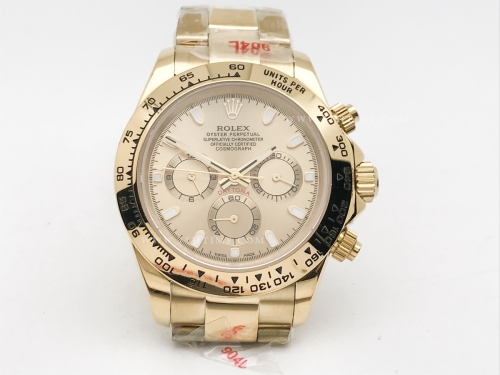 Daytona 116528 YG/YG Gold/Stk GDF A3836