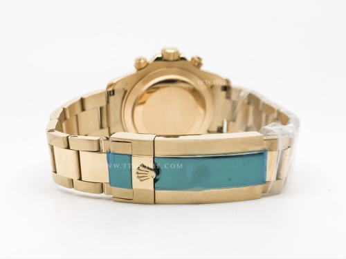 Daytona 116528 YG/YG Blk/Stk GDF A3836