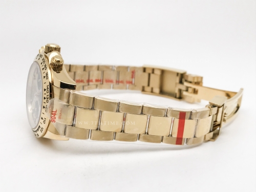 Daytona 116528 YG/YG Gold/Blk/Stk GDF A3836