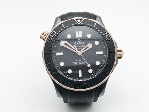 Seamaster 300m 43.5mm CER/RU Black TWSF Asia 8806