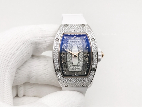 RM07-01 Snow Diam SS/RU Wht/W.MOP Skele ZF CRMA2