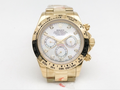 Daytona 116528 YG/YG M-Wht/Dia GDF A3836