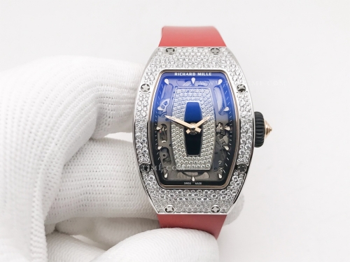 RM07-01 Snow Diam SS/RU Blk/Blk Skele ZF CRMA2