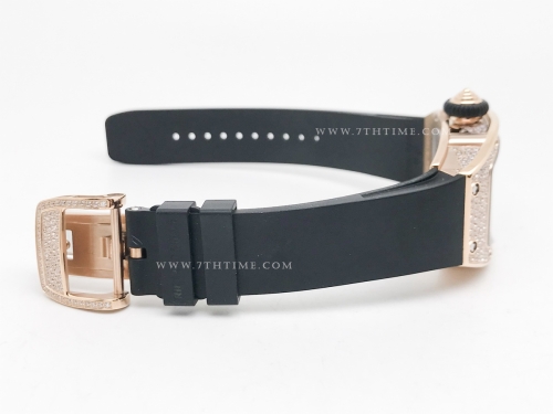 RM07-01 Snow Diam RG/RU Blk/Blk Skele ZF CRMA2