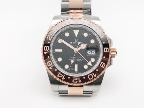 GMT II 126711 904L Wrp RG/SS Blk GMF V6 SH3285 CHS