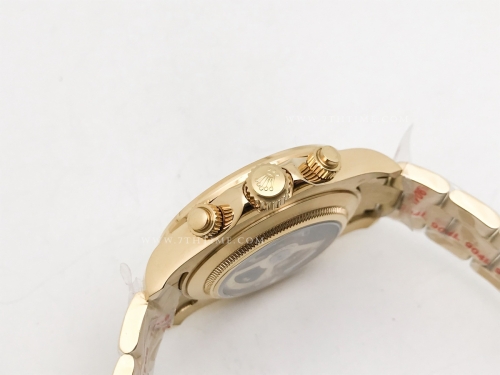 Daytona 126528 DIS YG/YG Gold/Blk/Stk GDF A3836